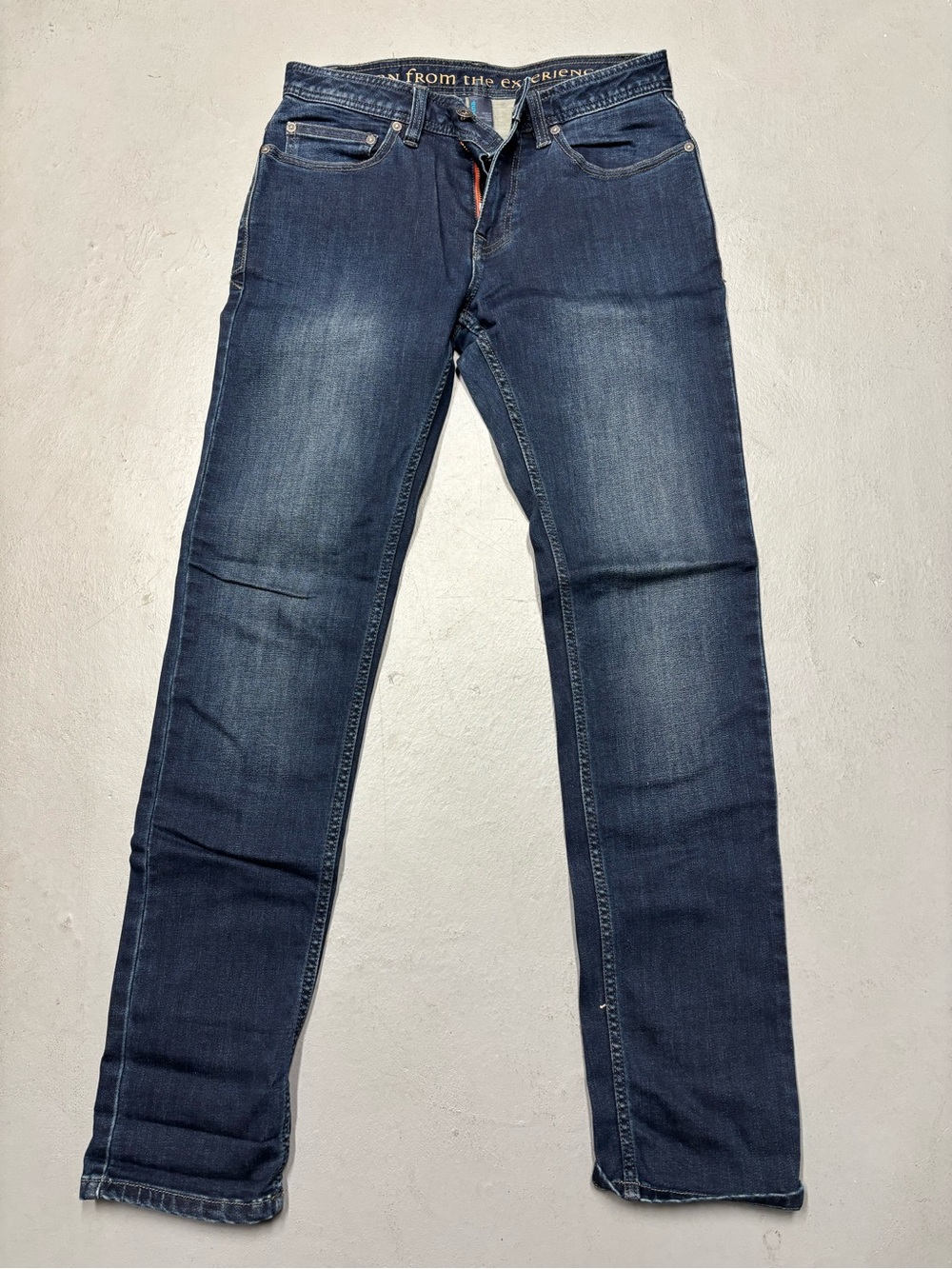 Prana Men's Slim Jeans in Dark Blue Wash